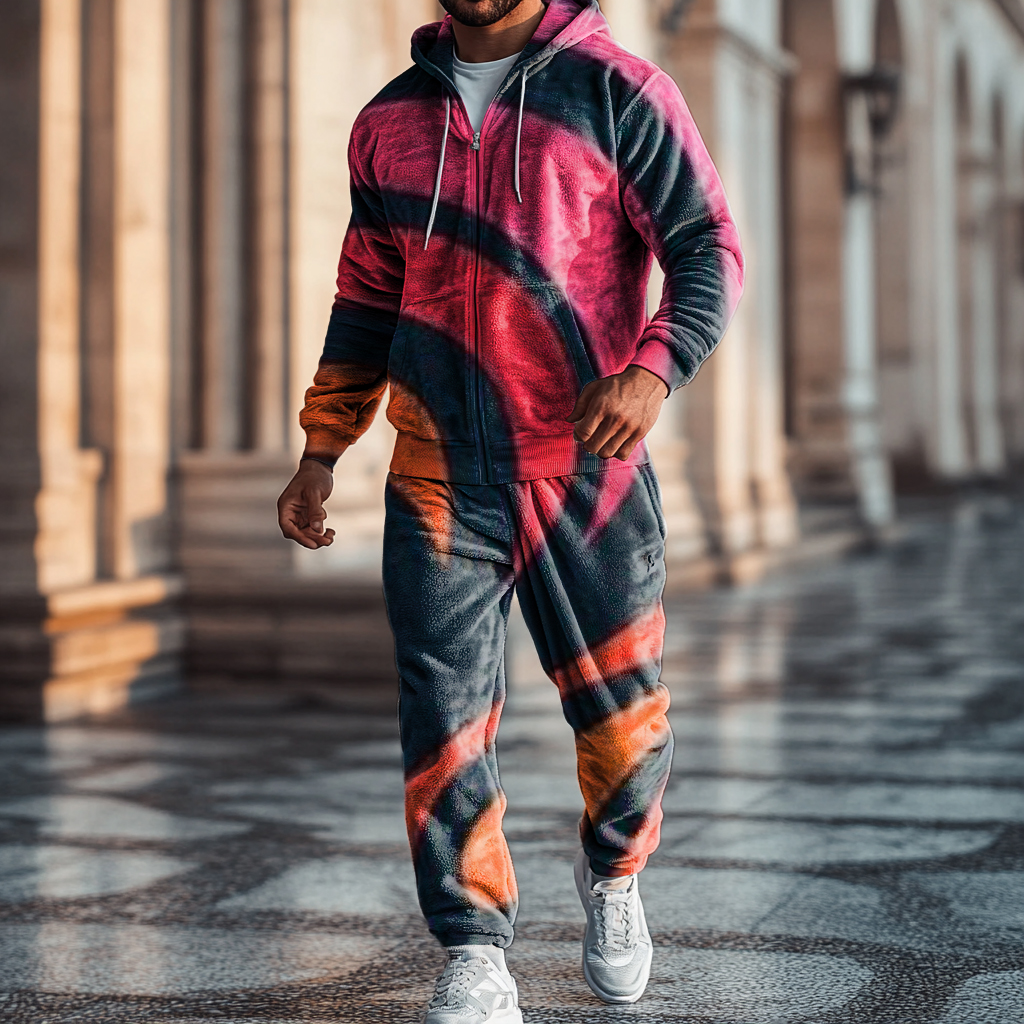 Unique design Men's fashion casual set