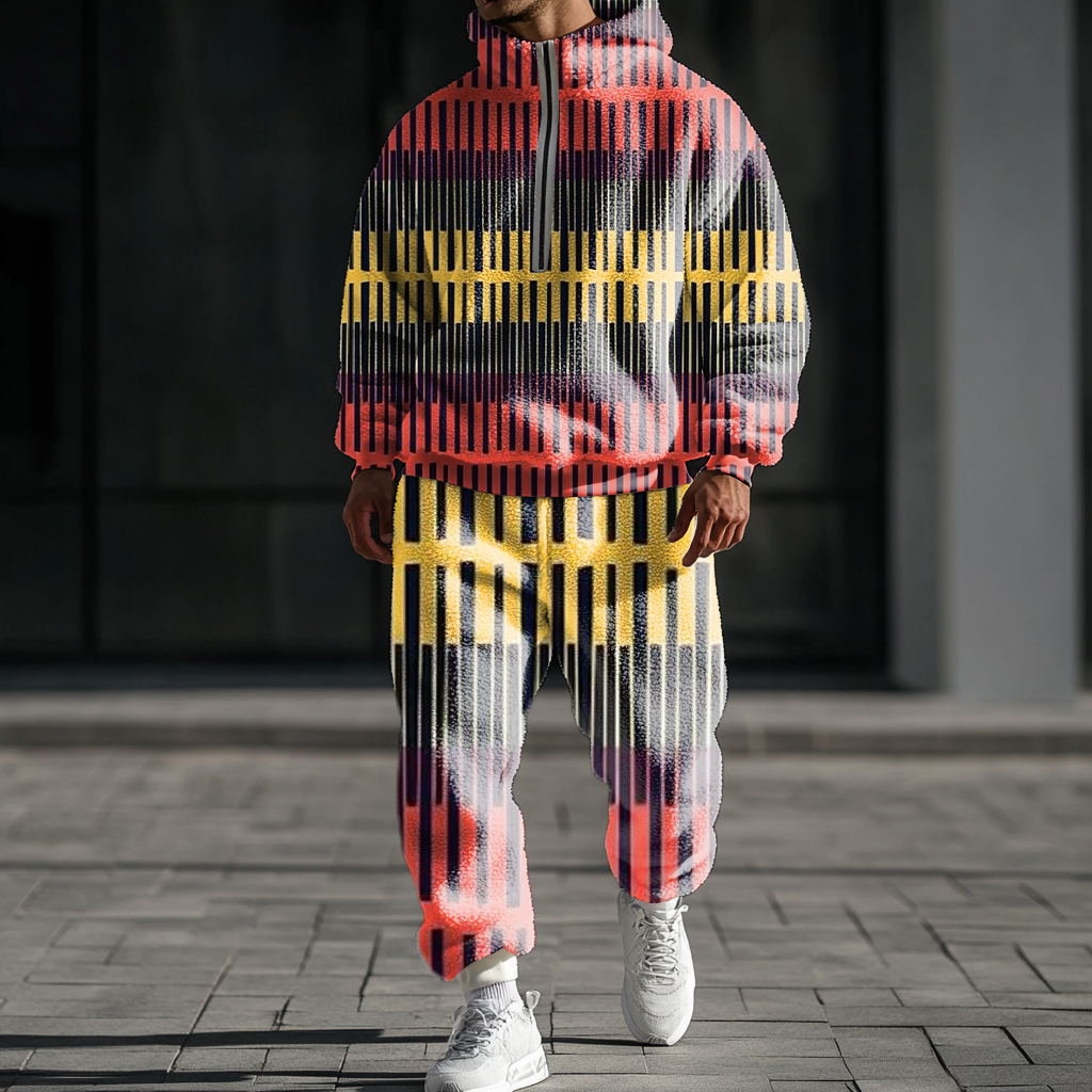 Unique design Men's fashion casual set