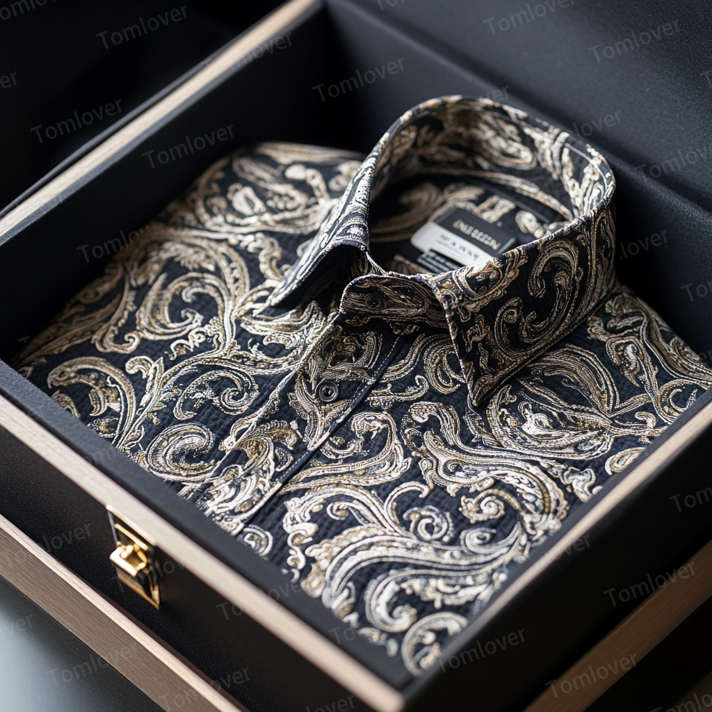 2025 Best Men's Unique Luxe Collection Classic Casual Shirt