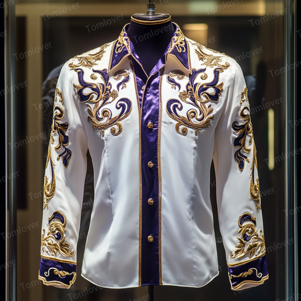 2025 Best Men's Unique Luxe Collection Classic Casual Shirt