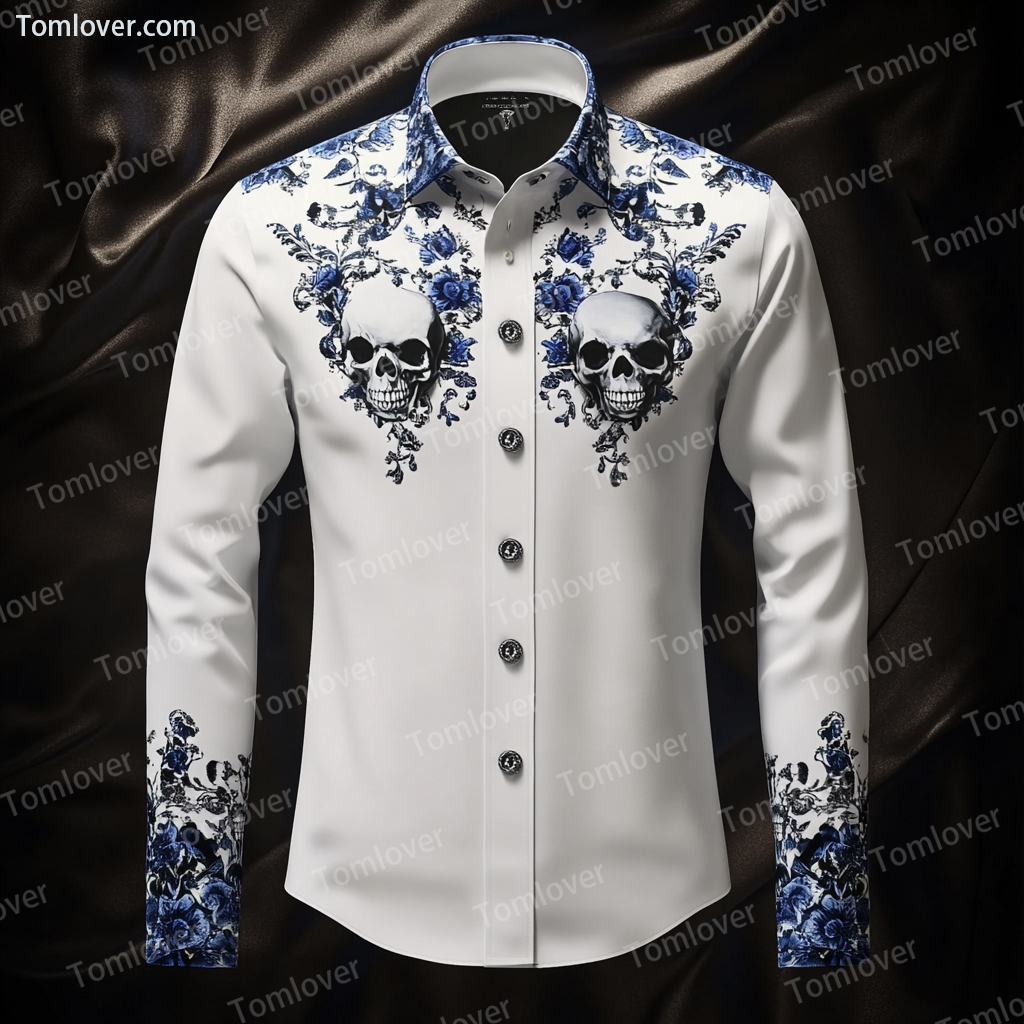 2025 Best Men's Unique Luxe Collection Classic Casual Shirt