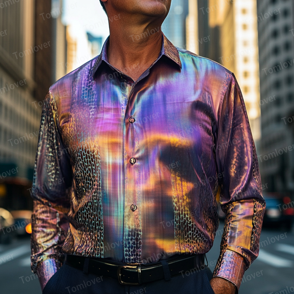 2025 Best Men's Unique Luxe Collection Classic Casual Shirt