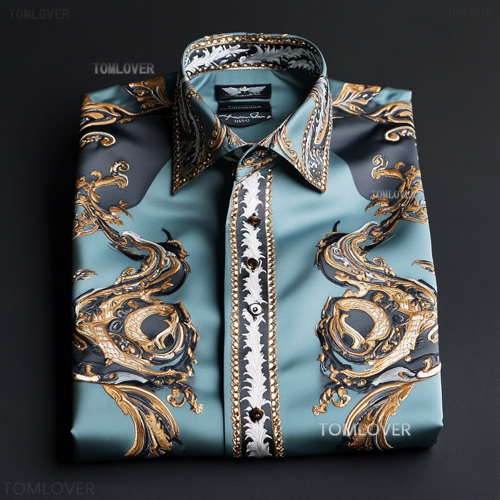 Best Men's Classic aesthetic design Unique Luxe Collection Classic Casual Shirt