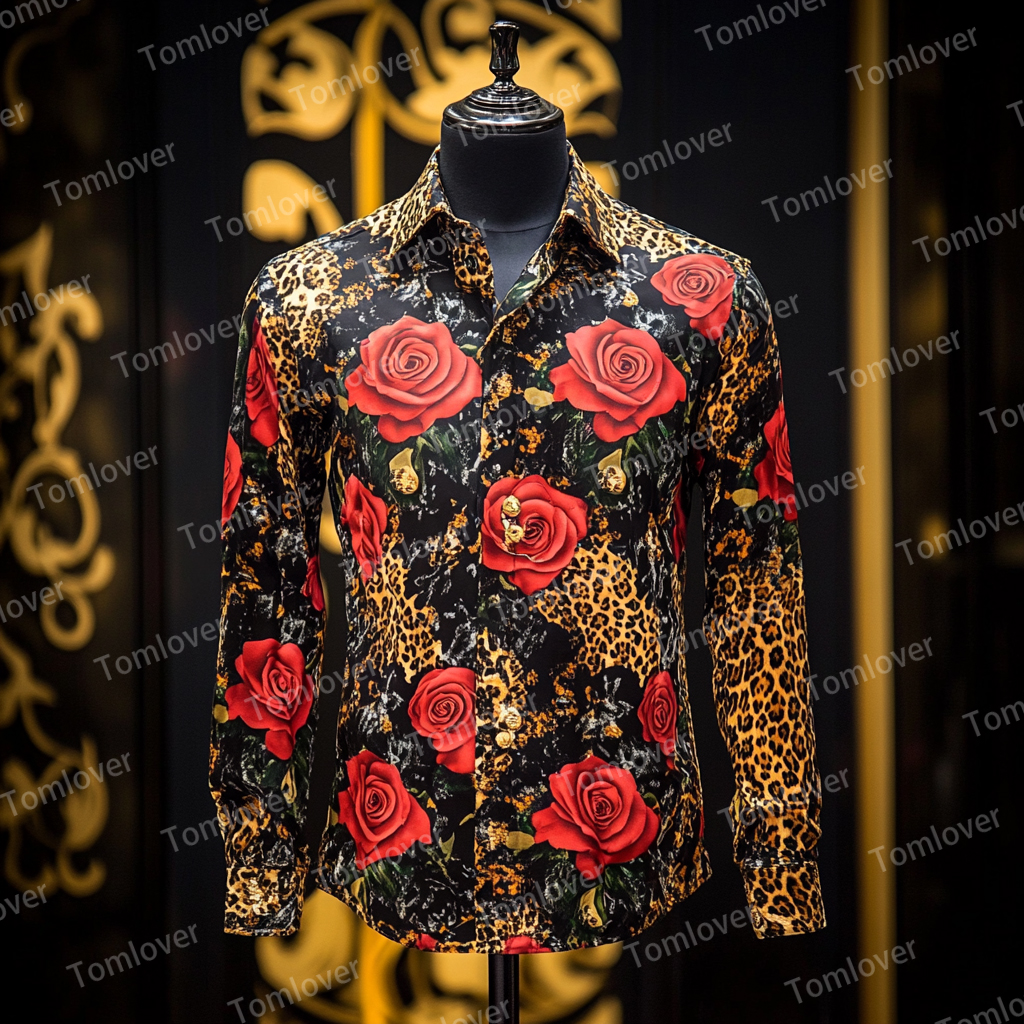 2025 Best Men's Unique Luxe Collection Classic Casual Shirt