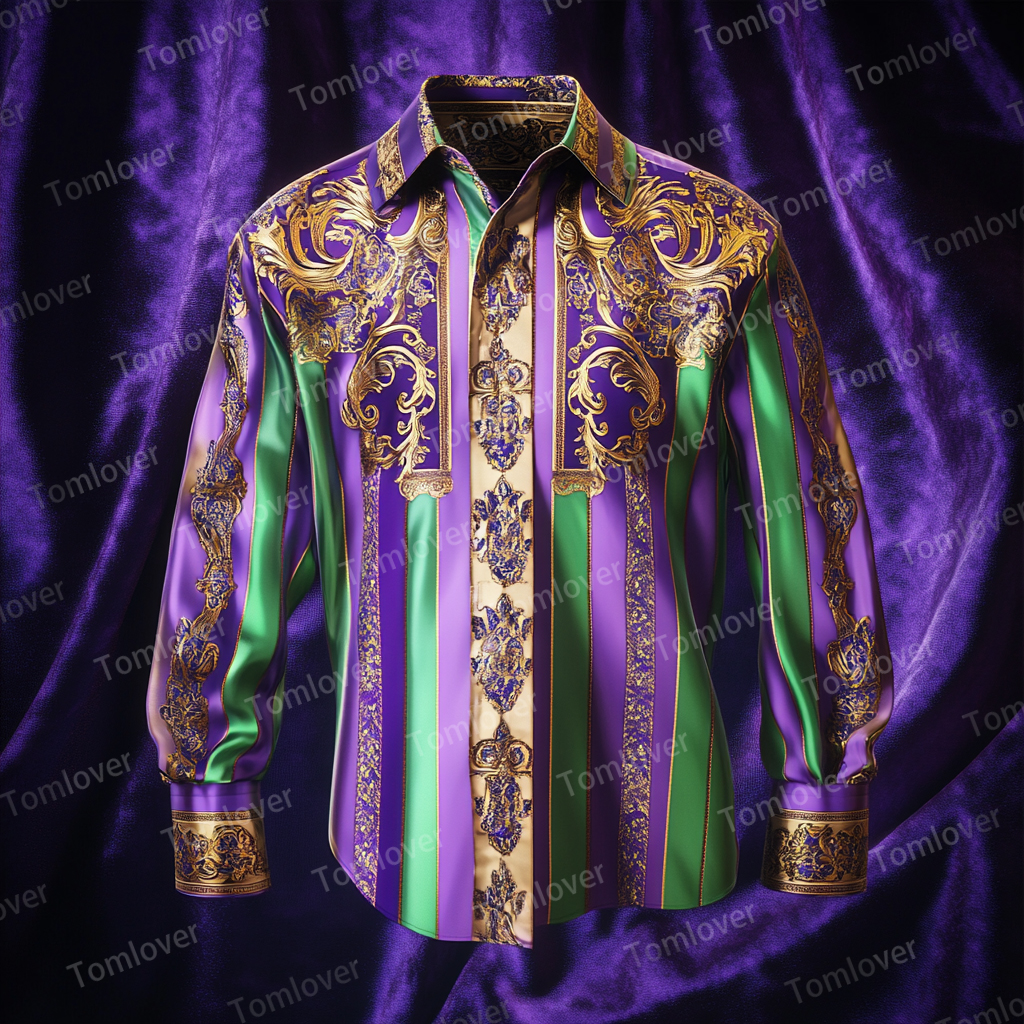 2025 Best Men's Unique Luxe Collection Classic Casual Shirt