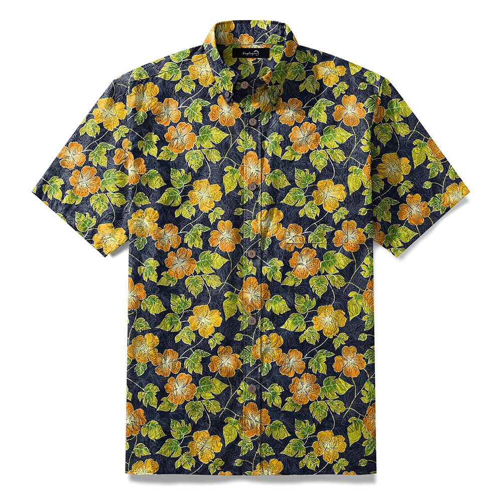 High-Quality Men's Printed Casual Loose Hawaiian Shirt
