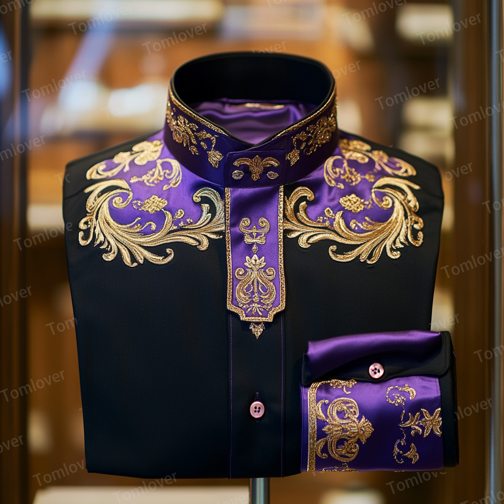 2025 Best Men's Unique Luxe Collection Classic Casual Shirt