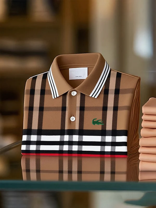 Men's Business Short Sleeve Polo Shirt