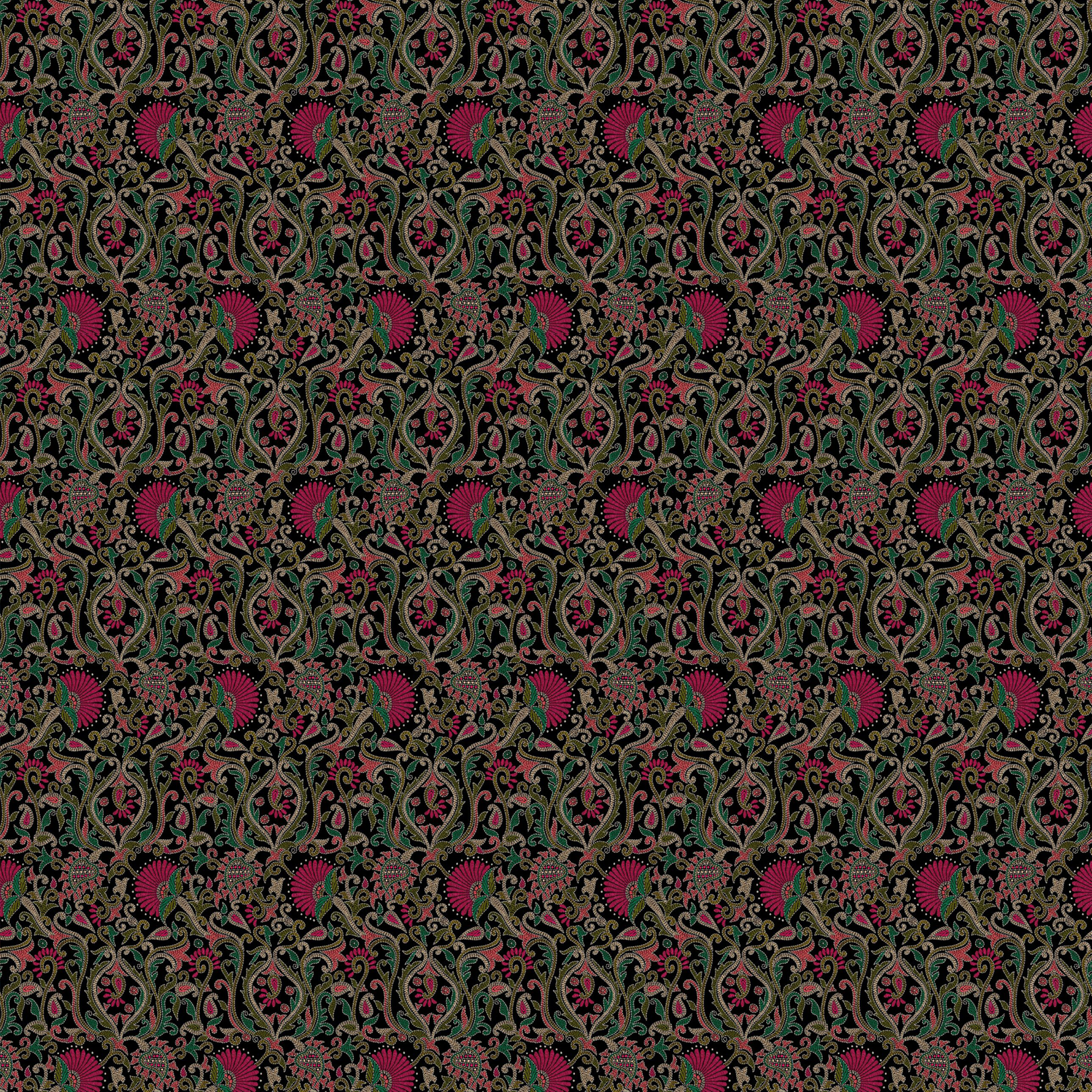 Men's Mid Cotton Button-down Aloha Shirt fashion printed pattern long-sleeved Shirt