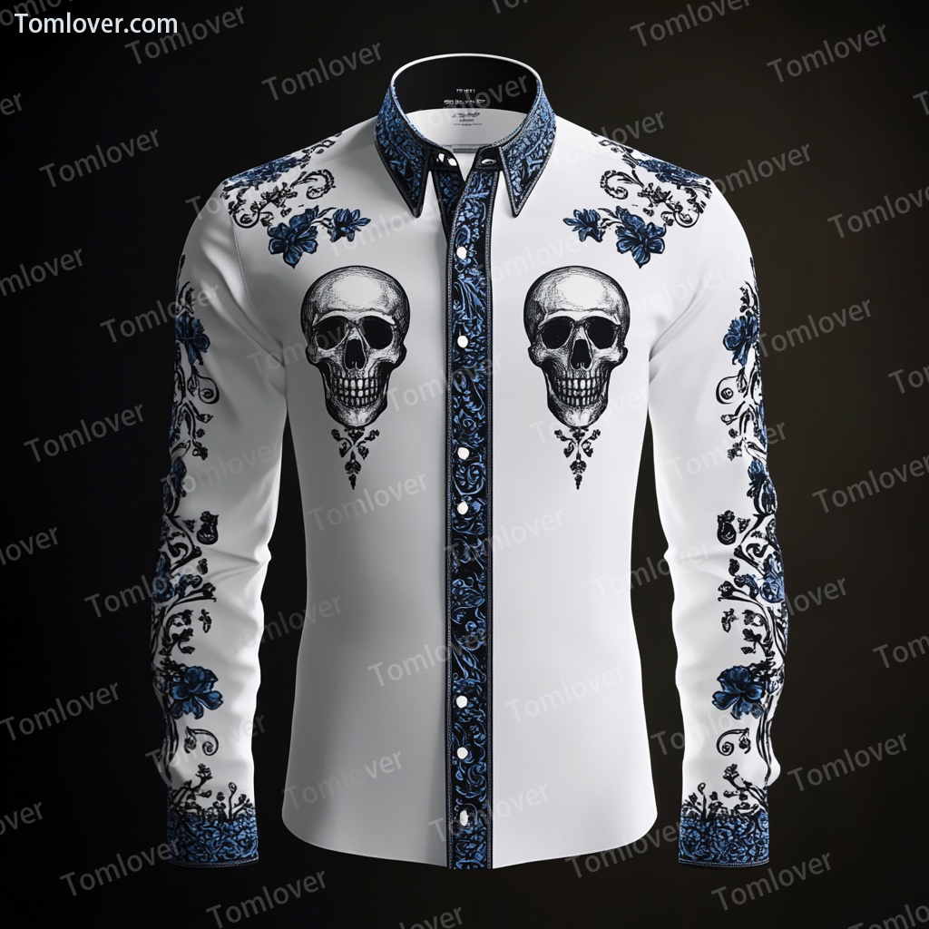 2025 Best Men's Unique Luxe Collection Classic Casual Shirt