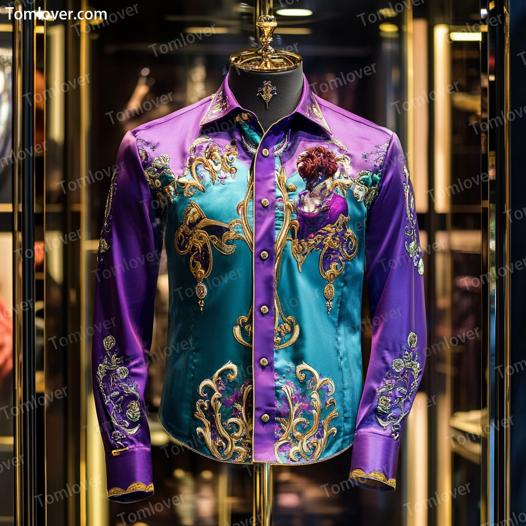 2025 Best Men's Unique Luxe Collection Classic Casual Shirt