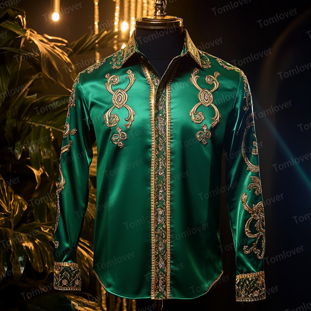 2025 Best Men's Unique Luxe Collection Classic Casual Shirt