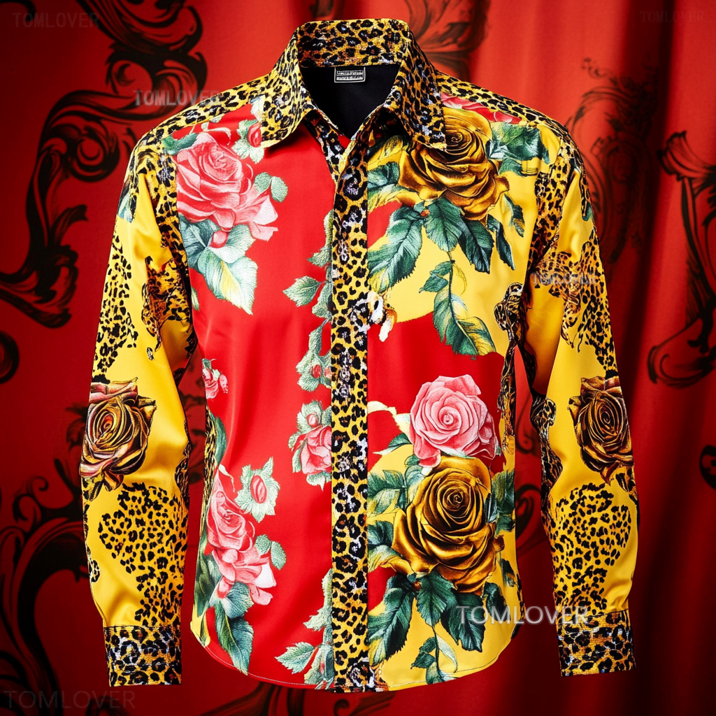 2025 Best Men's Unique Luxe Collection Classic Casual Shirt