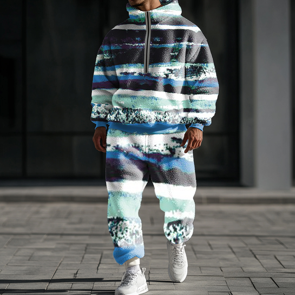 Unique design Men's fashion casual set