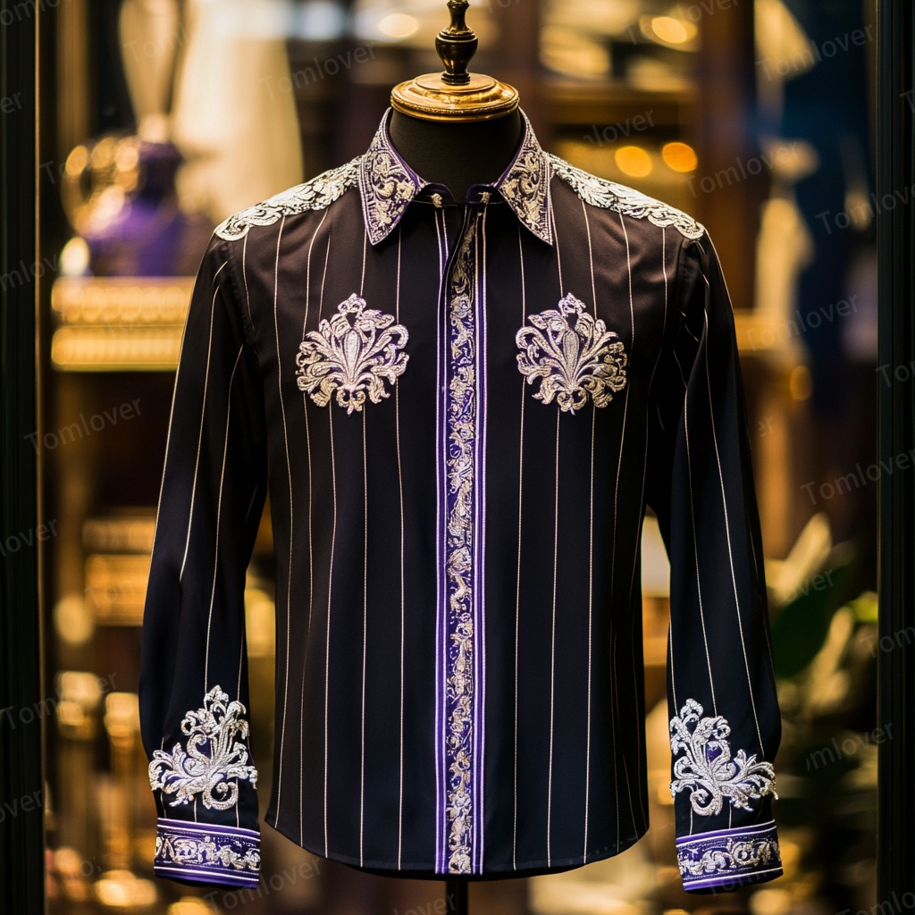 2025 Best Men's Unique Luxe Collection Classic Casual Shirt