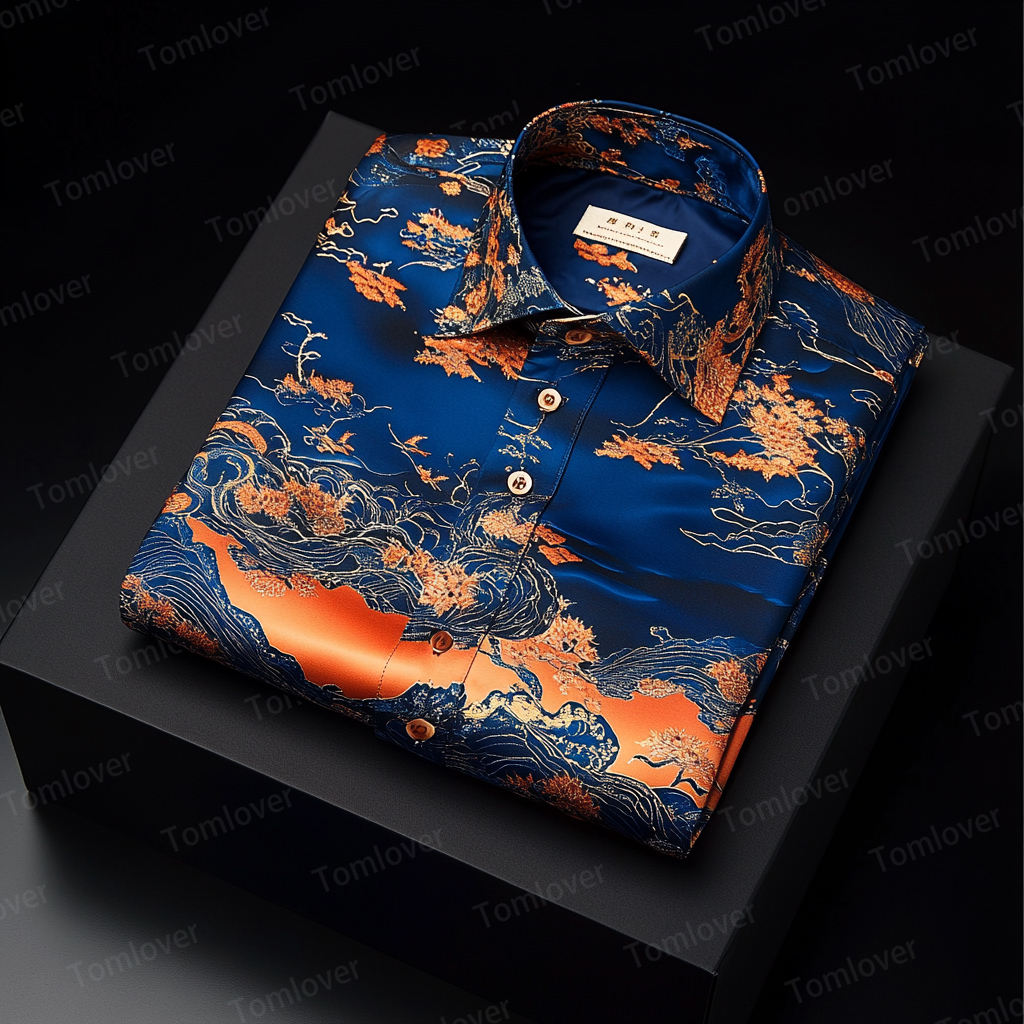 2025 Best Men's Unique Luxe Collection Classic Casual Shirt