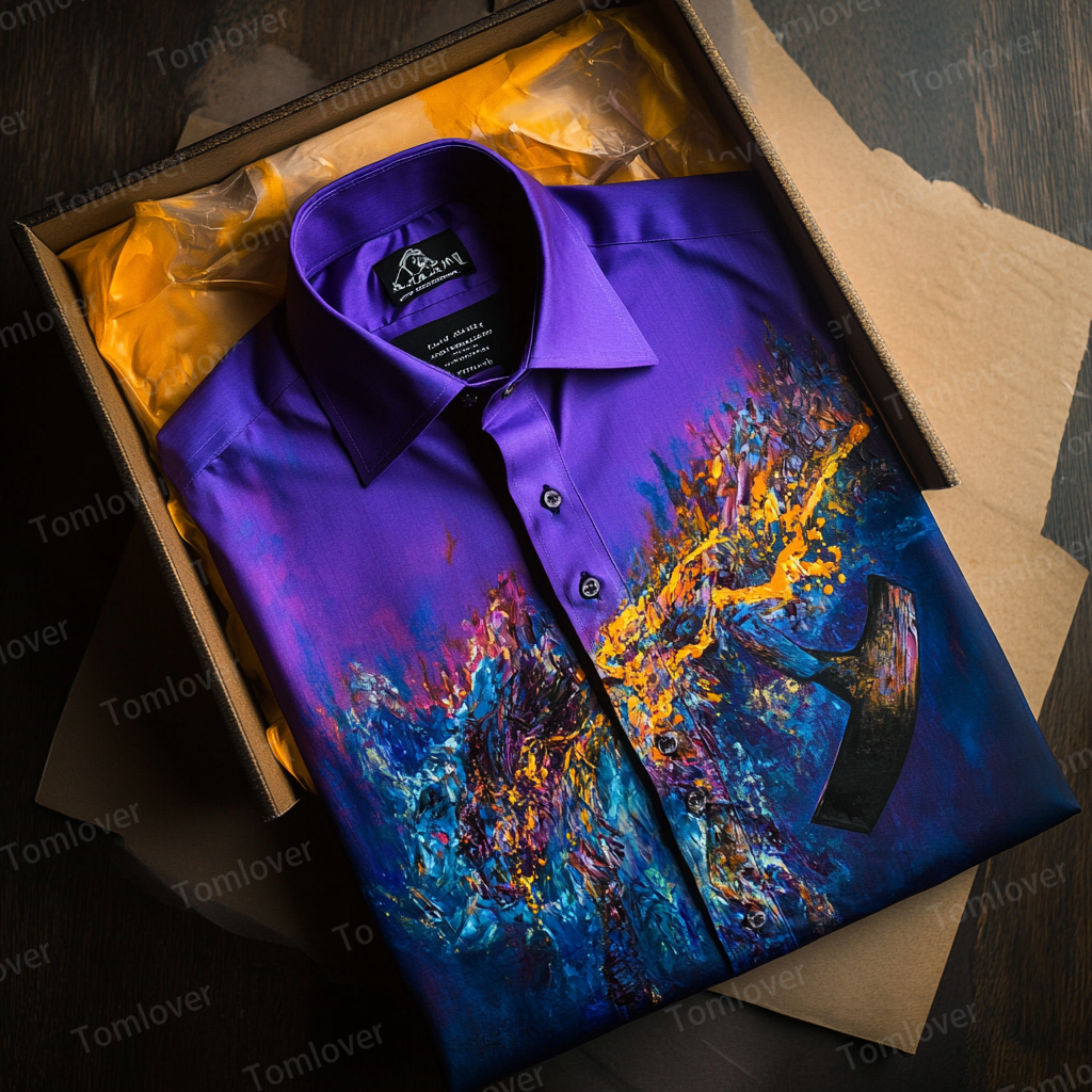 2025 Best Men's Unique Luxe Collection Classic Casual Shirt