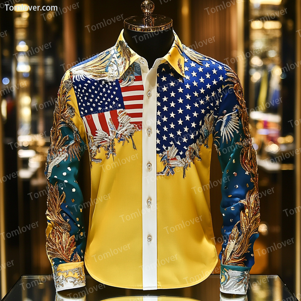 2025 Best Men's Unique Luxe Collection Classic Casual Shirt