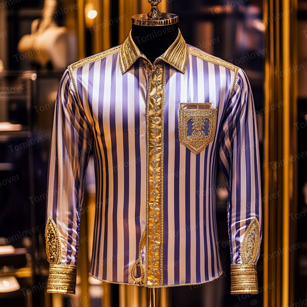 2025 Best Men's Unique Luxe Collection Classic Casual Shirt