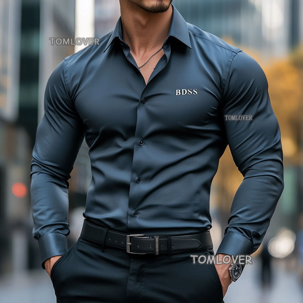 2025 Best Men's Unique Luxe Collection Classic Casual Shirt