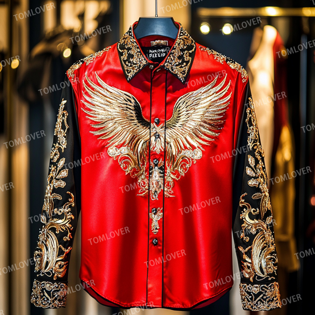 2025 Best Men's Unique Luxe Collection Classic Casual Shirt