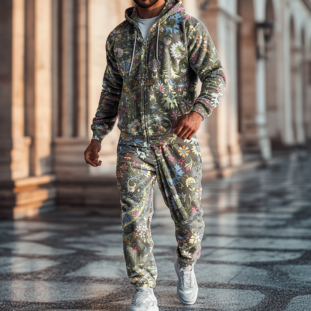 Unique design Men's fashion casual set