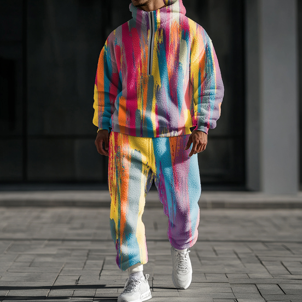 Unique design Men's fashion casual set