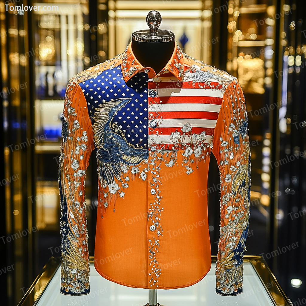 2025 Best Men's Unique Luxe Collection Classic Casual Shirt