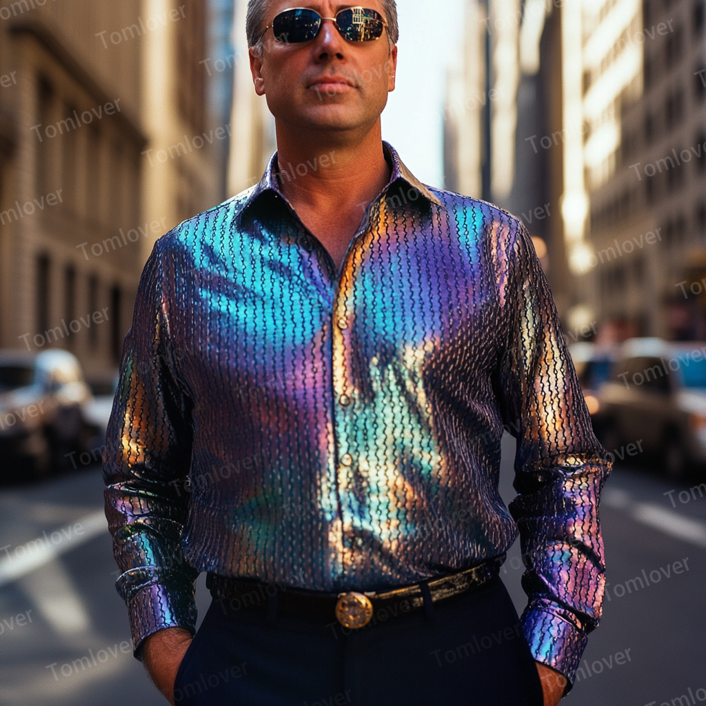 2025 Best Men's Unique Luxe Collection Classic Casual Shirt