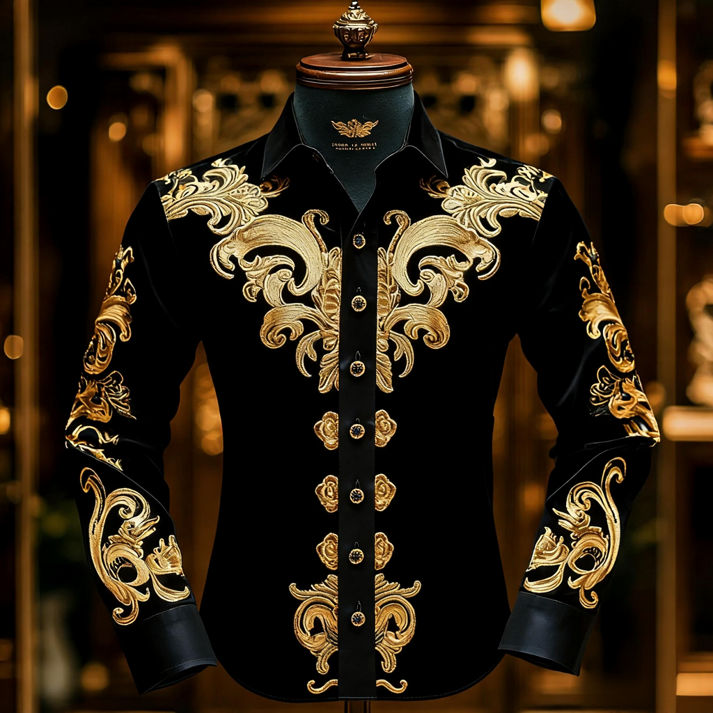 New Luxury Business VIP Exclusive Designer unique Luxe Collection long Shirt High Elasticity