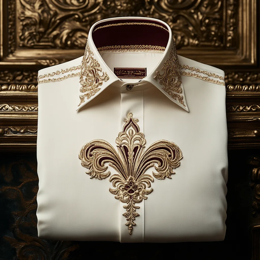 Men best unique Luxe Collection Effortless chic Shirt High Elasticity men's printed shirt