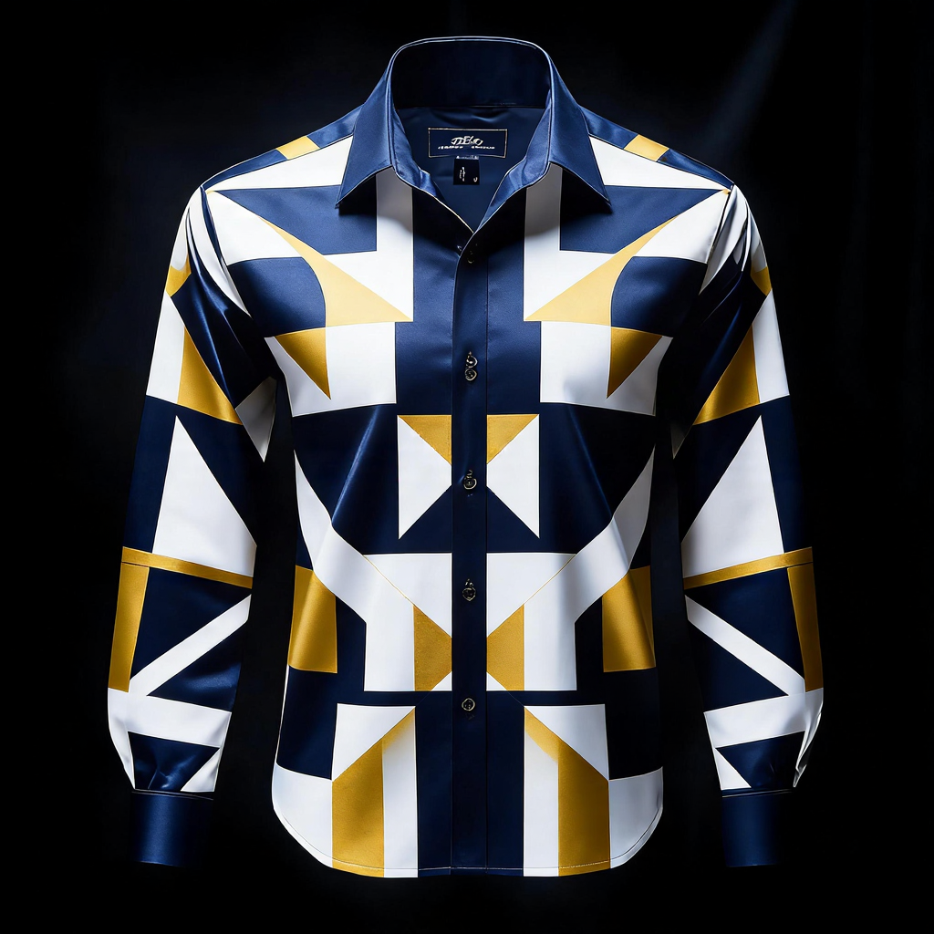 New Luxury Business VIP Exclusive Designer unique Luxe Collection long Shirt High Elasticity