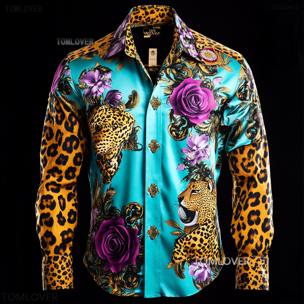 2025 Best Men's Unique Luxe Collection Classic Casual Shirt