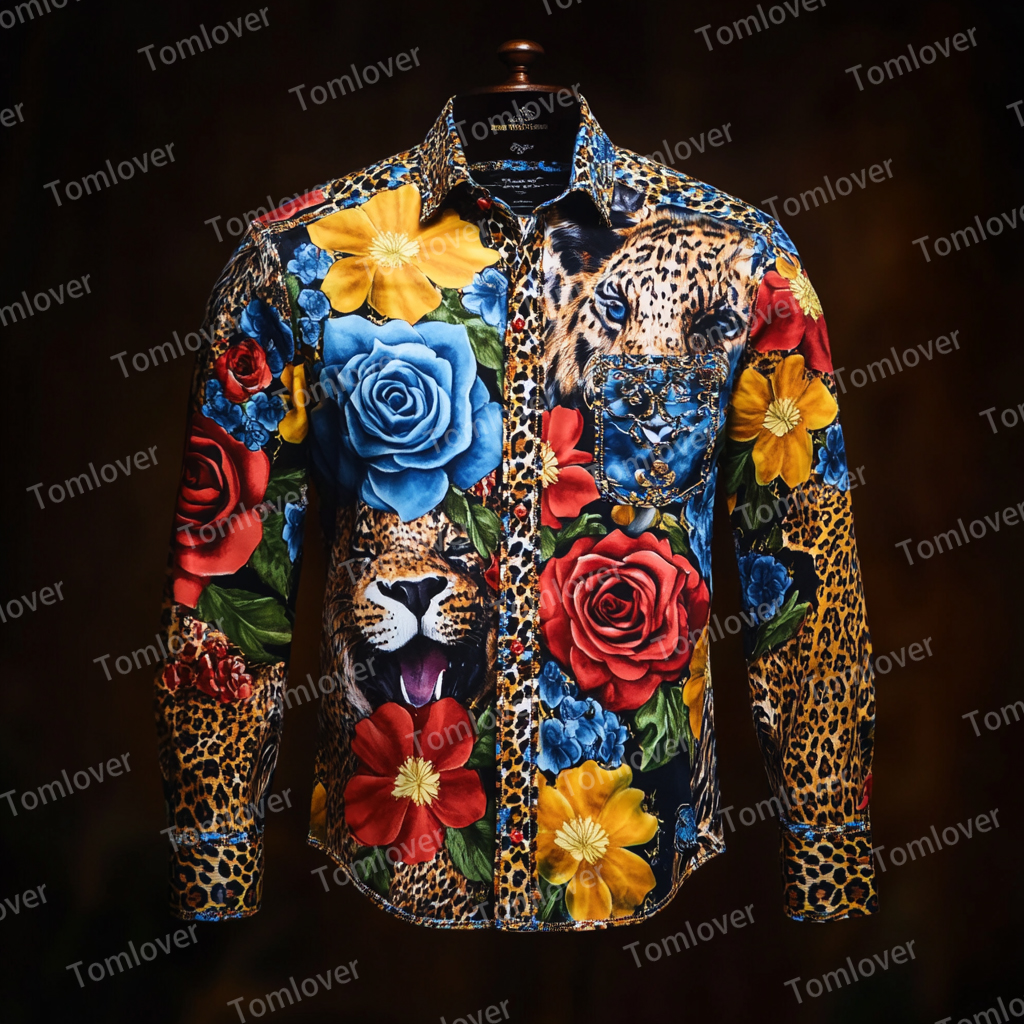 2025 Best Men's Unique Luxe Collection Classic Casual Shirt