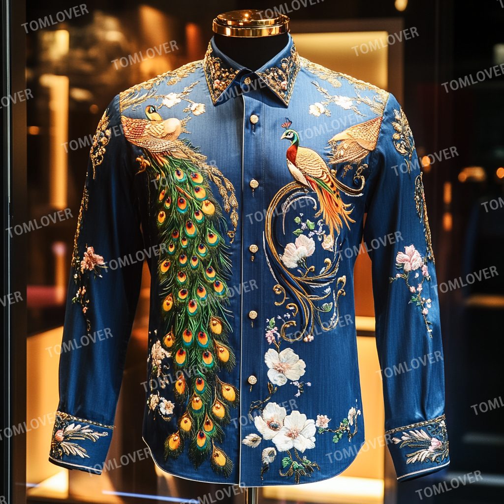 2025 Best Men's Unique Luxe Collection Classic Casual Shirt