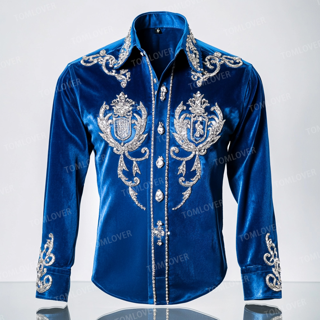 2025 Best Men's Unique Luxe Collection Classic Casual Shirt