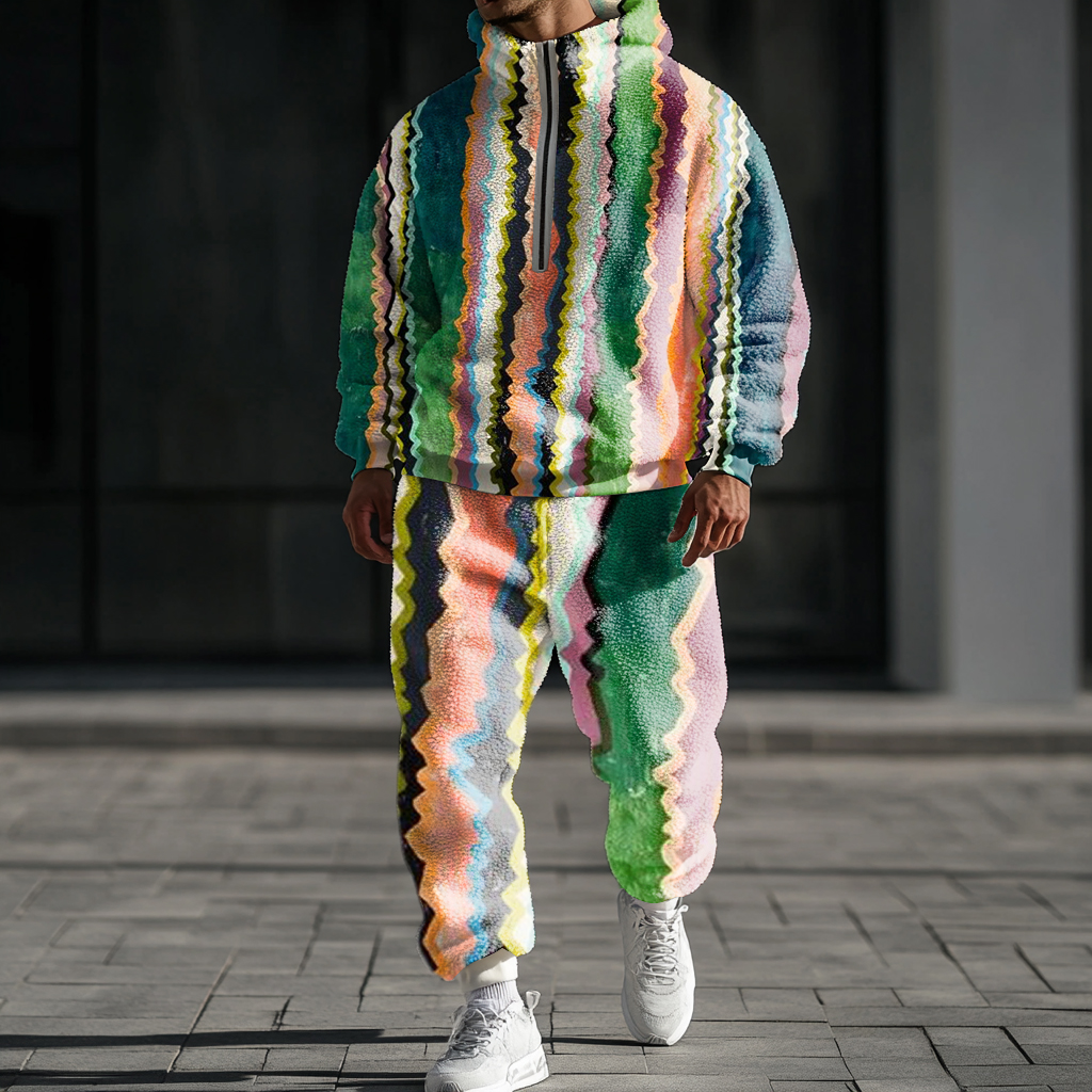 Unique design Men's fashion casual set