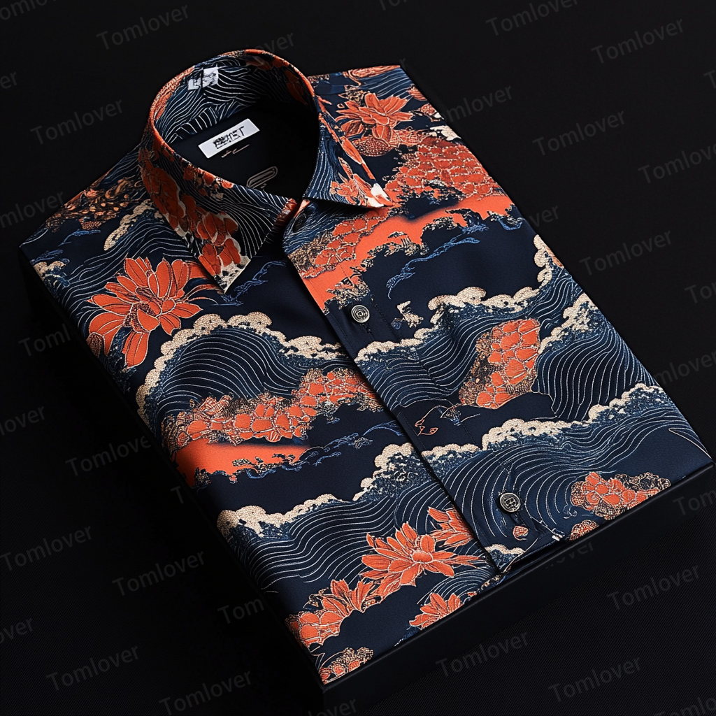 2025 Best Men's Unique Luxe Collection Classic Casual Shirt