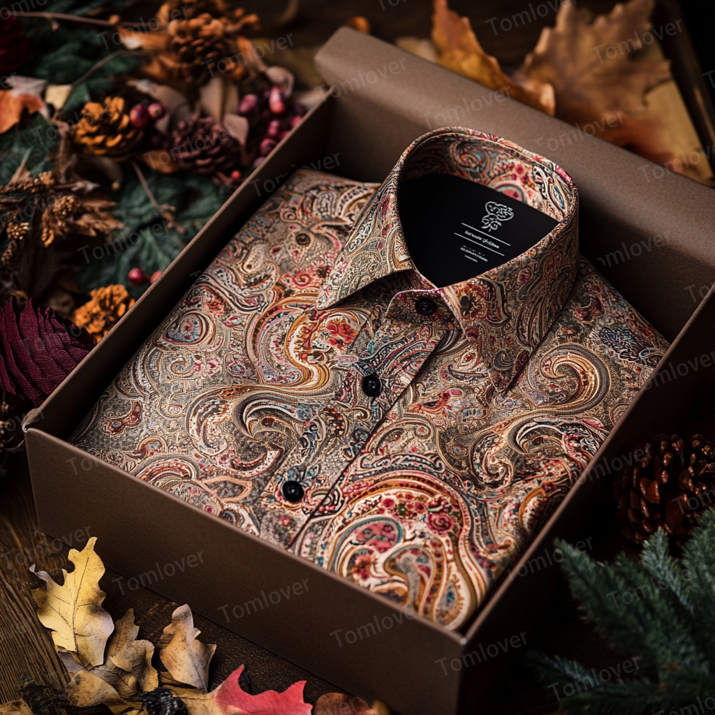 2025 Best Men's Unique Luxe Collection Classic Casual Shirt