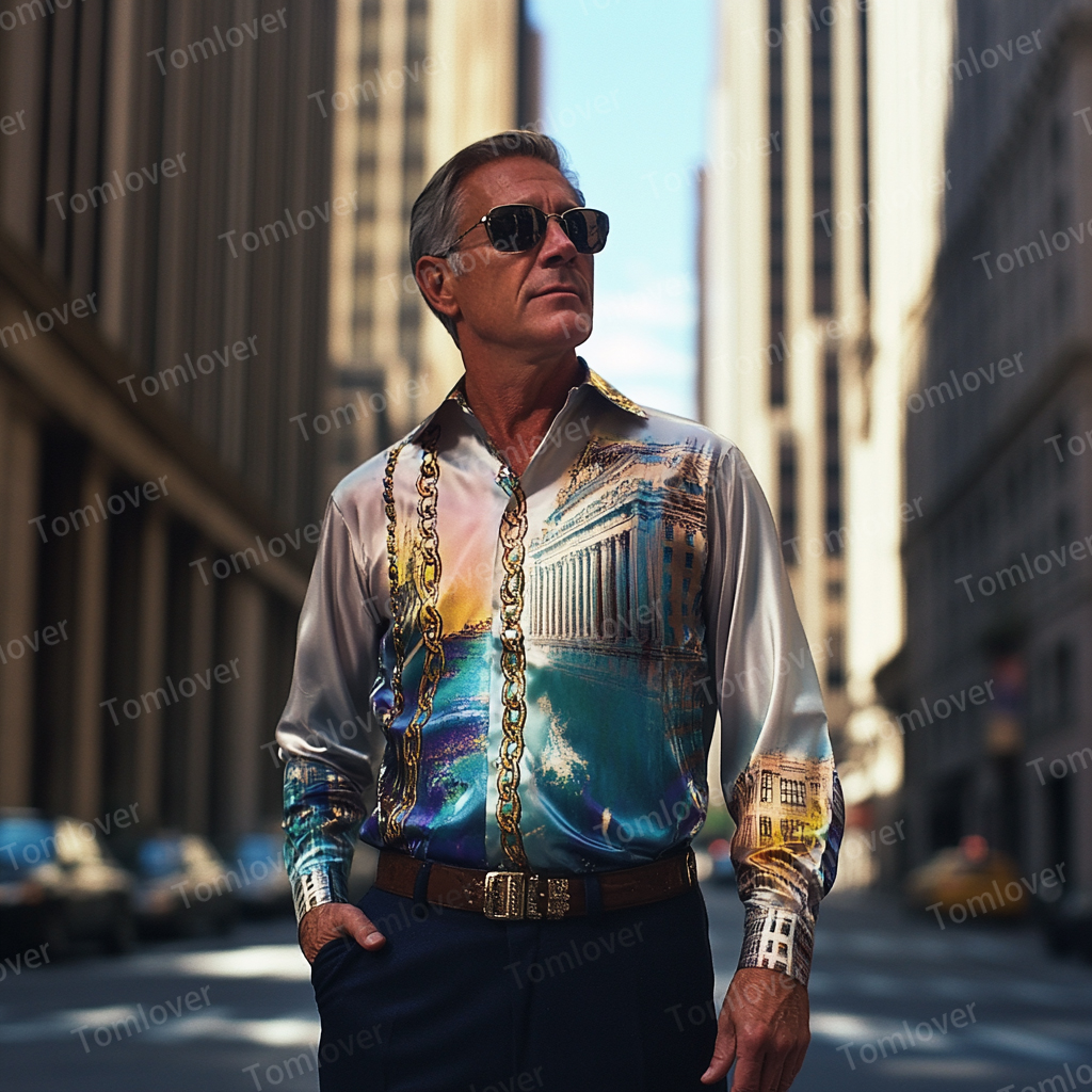 2025 Best Men's Unique Luxe Collection Classic Casual Shirt
