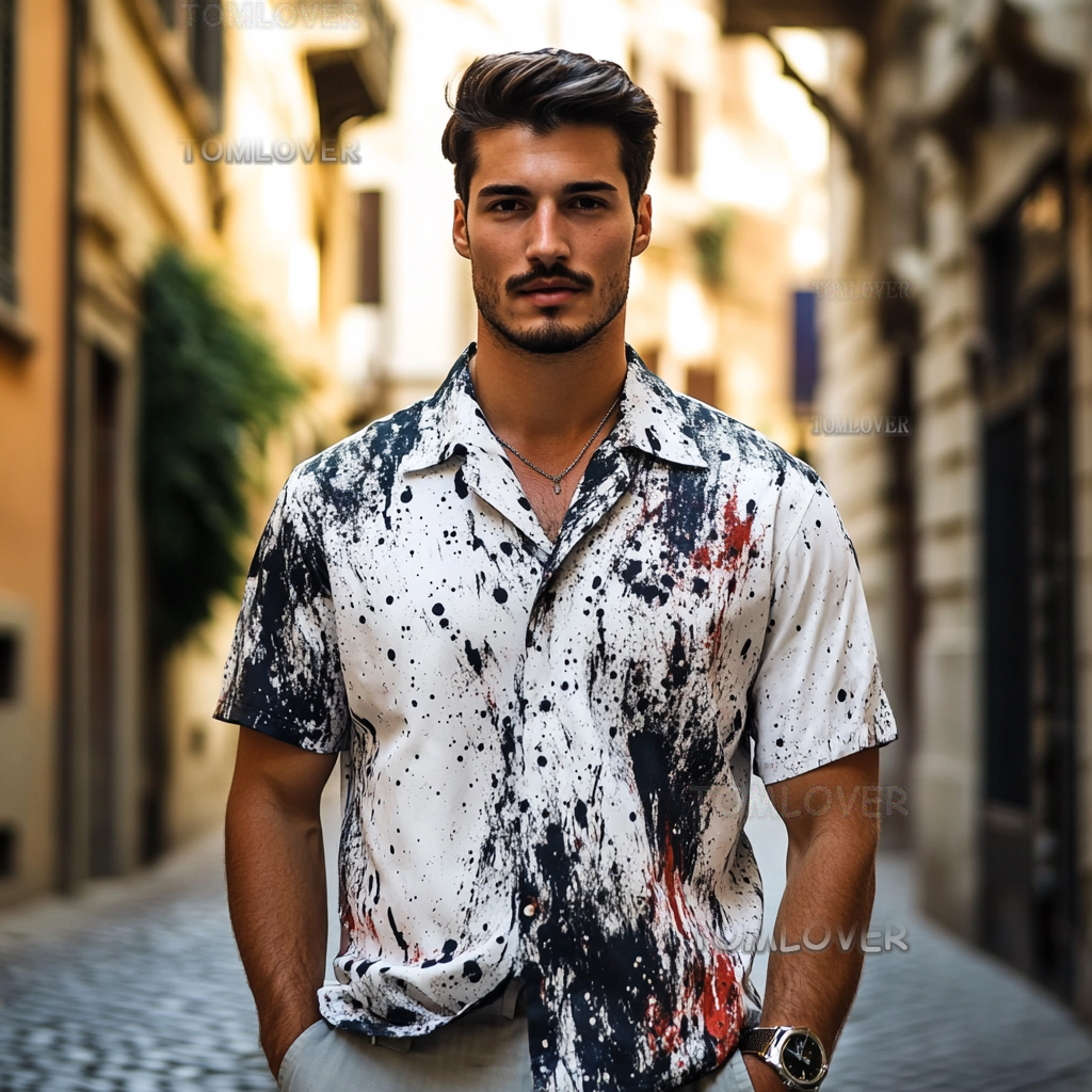 2025 Best Men's Unique Luxe Collection Classic Casual Shirt