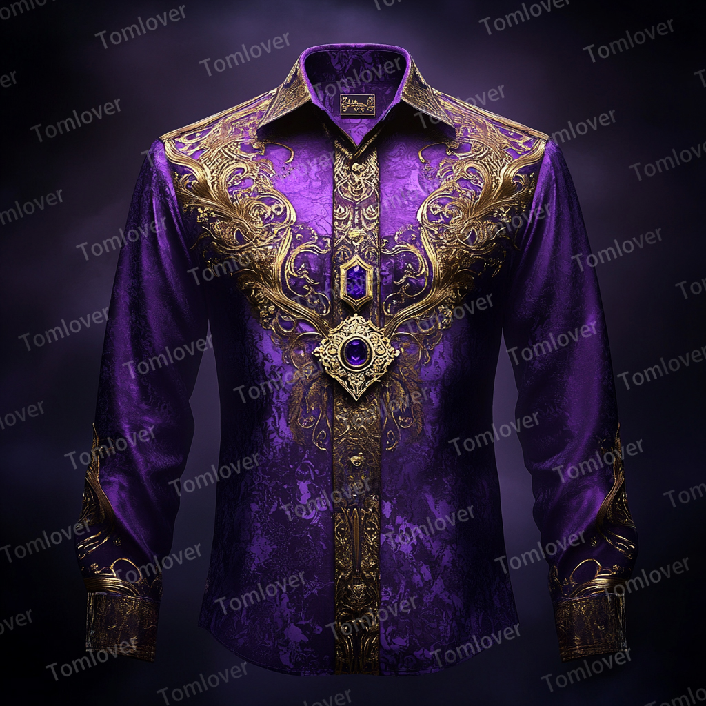 2025 Best Men's Unique Luxe Collection Classic Casual Shirt