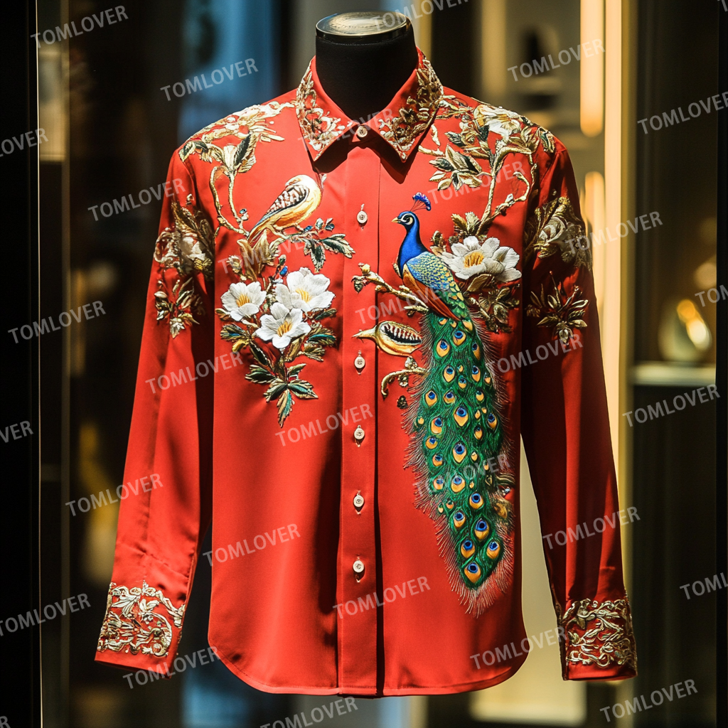 2025 Best Men's Unique Luxe Collection Classic Casual Shirt