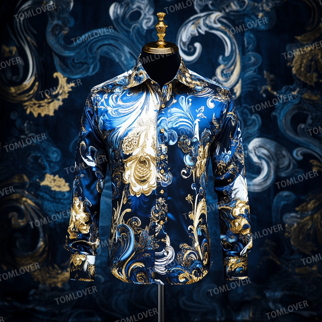 Prestige And Comfort – High Elasticity Premium Anti-Wrinkle Business Casual Vacation Long Sleeve Shirt