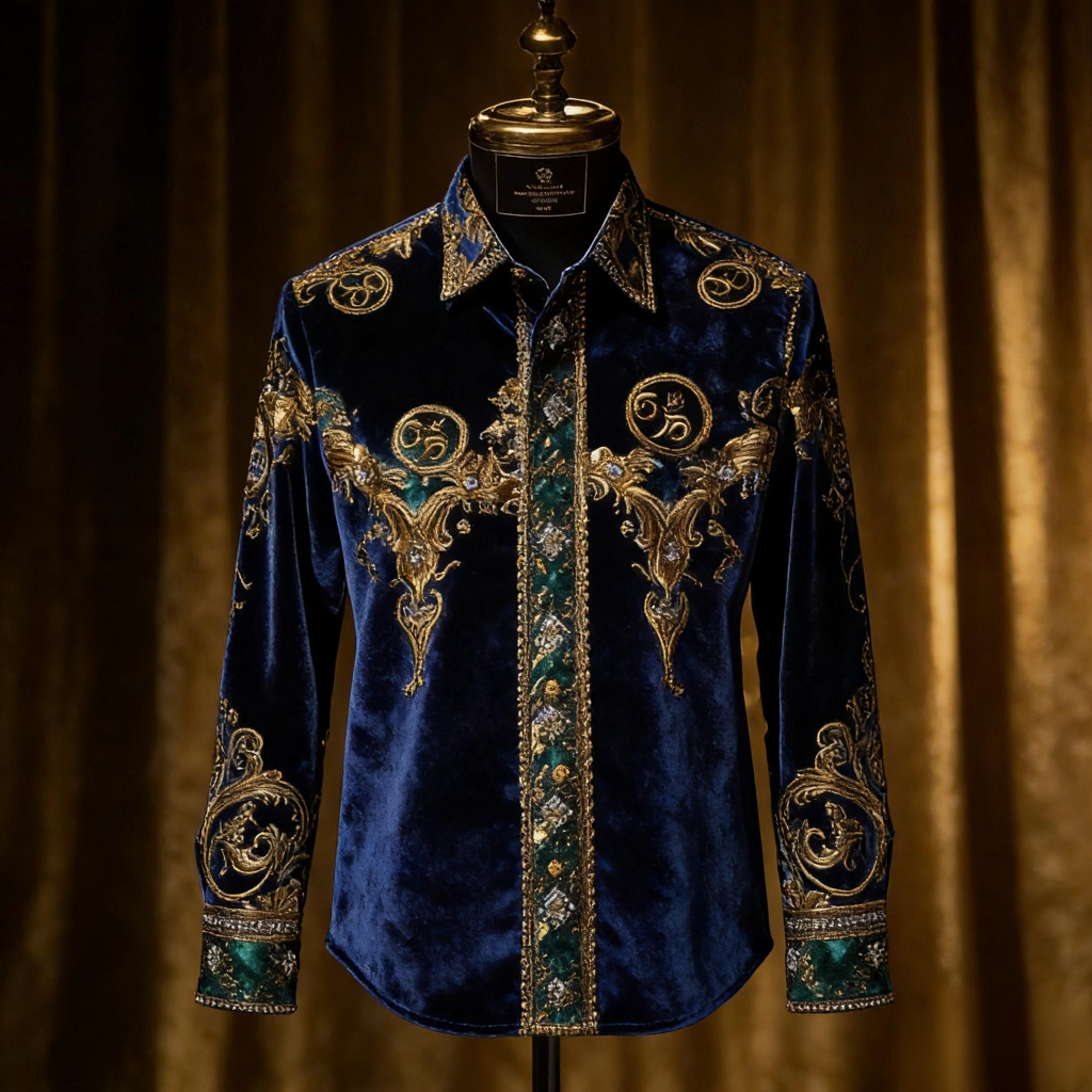 New Luxury Business VIP Exclusive Designer unique Luxe Collection long Shirt High Elasticity