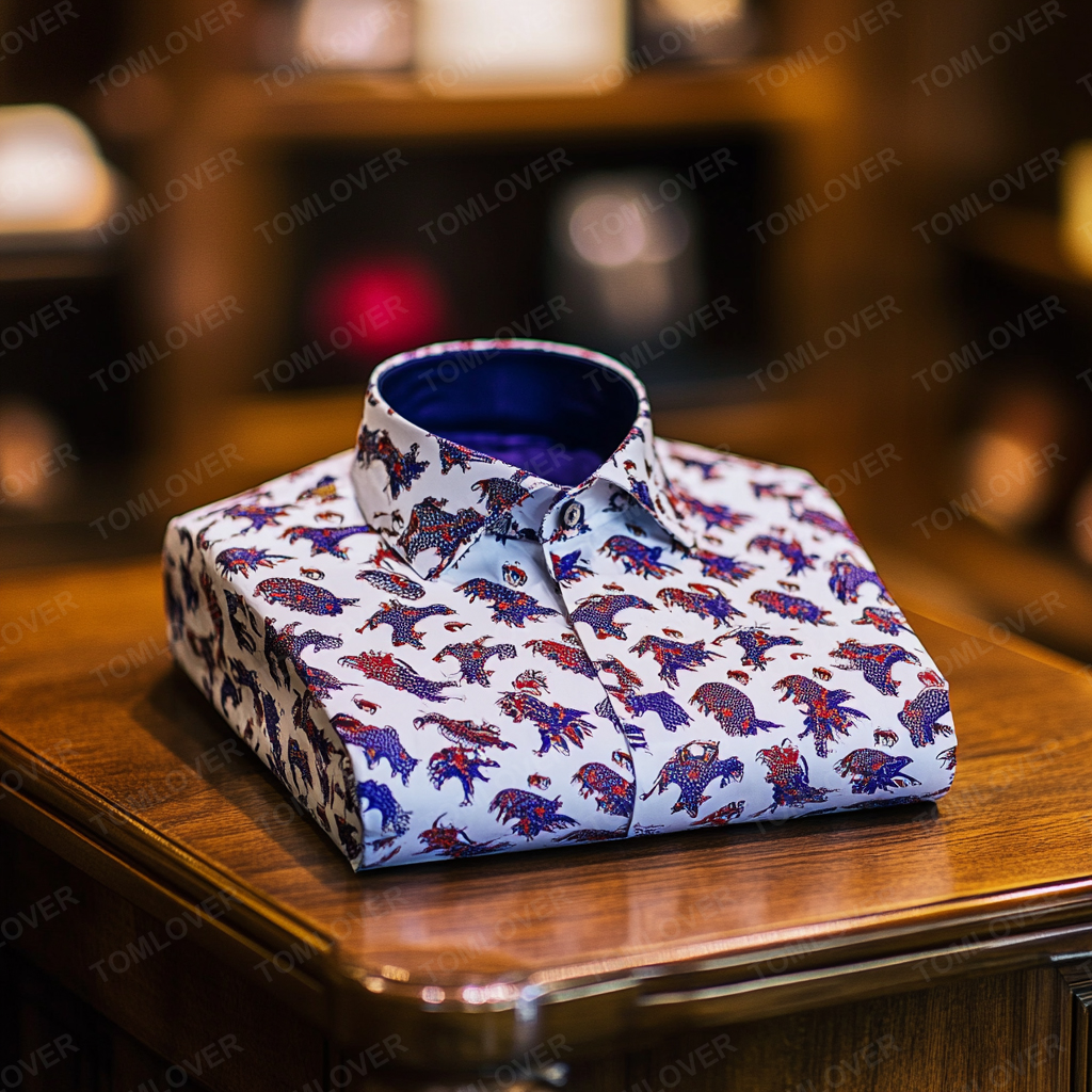 Men's Unique Luxe Collection Classic Casual Shirt