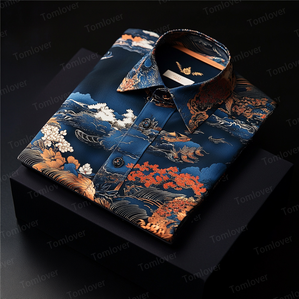2025 Best Men's Unique Luxe Collection Classic Casual Shirt