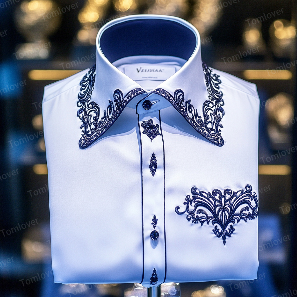 2025 Best Men's Unique Luxe Collection Classic Casual Shirt