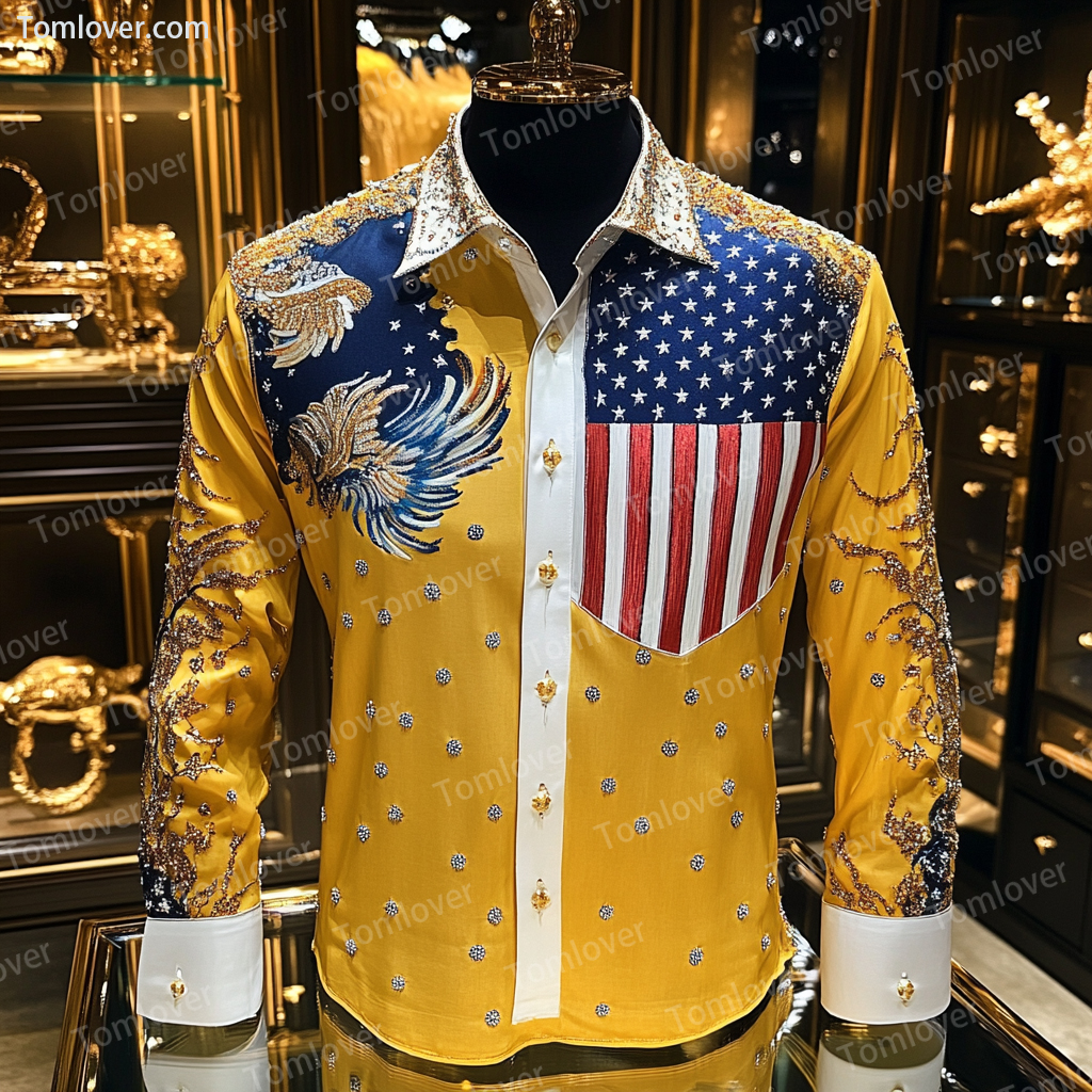 2025 Best Men's Unique Luxe Collection Classic Casual Shirt