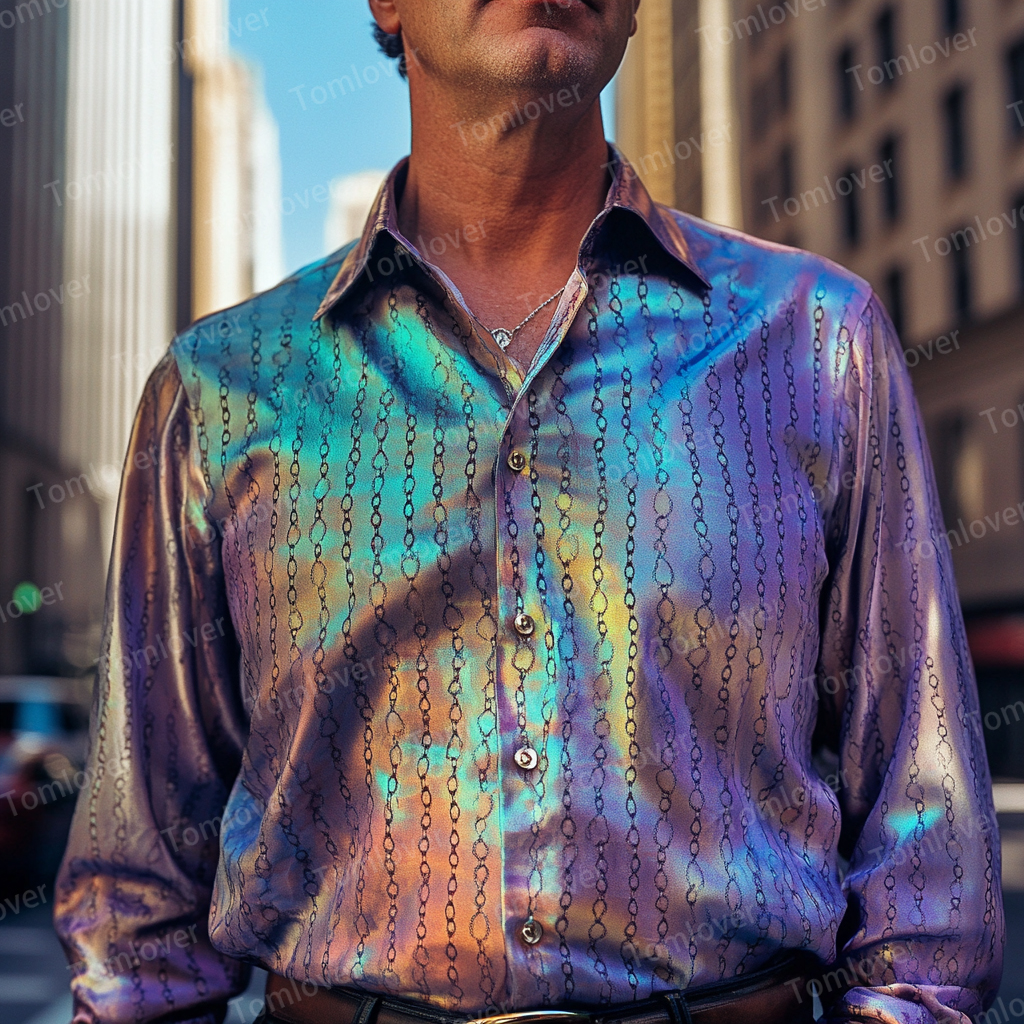 2025 Best Men's Unique Luxe Collection Classic Casual Shirt